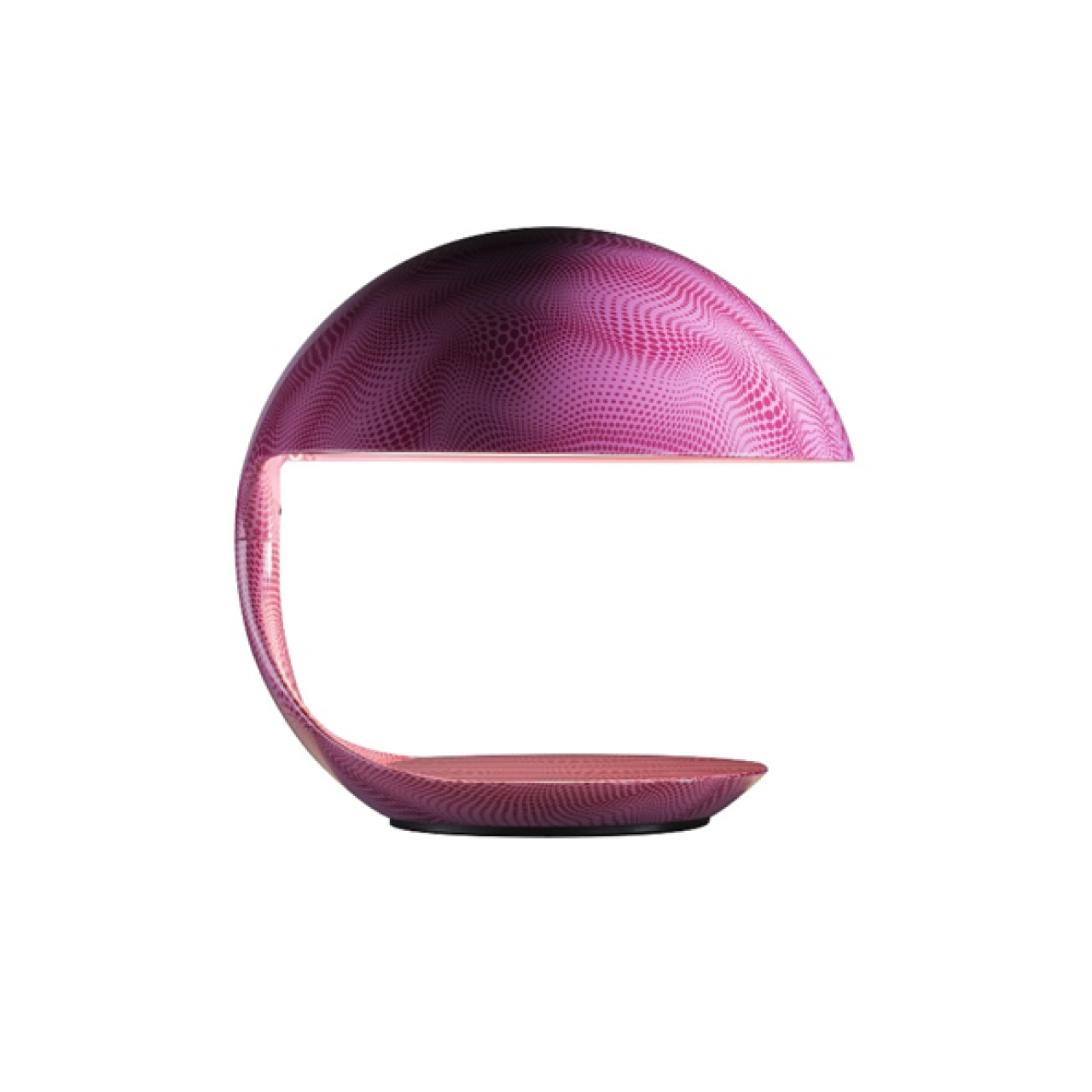 Cobra Texture Swivel Table Lamp Karim Rashid Martinelli Luce