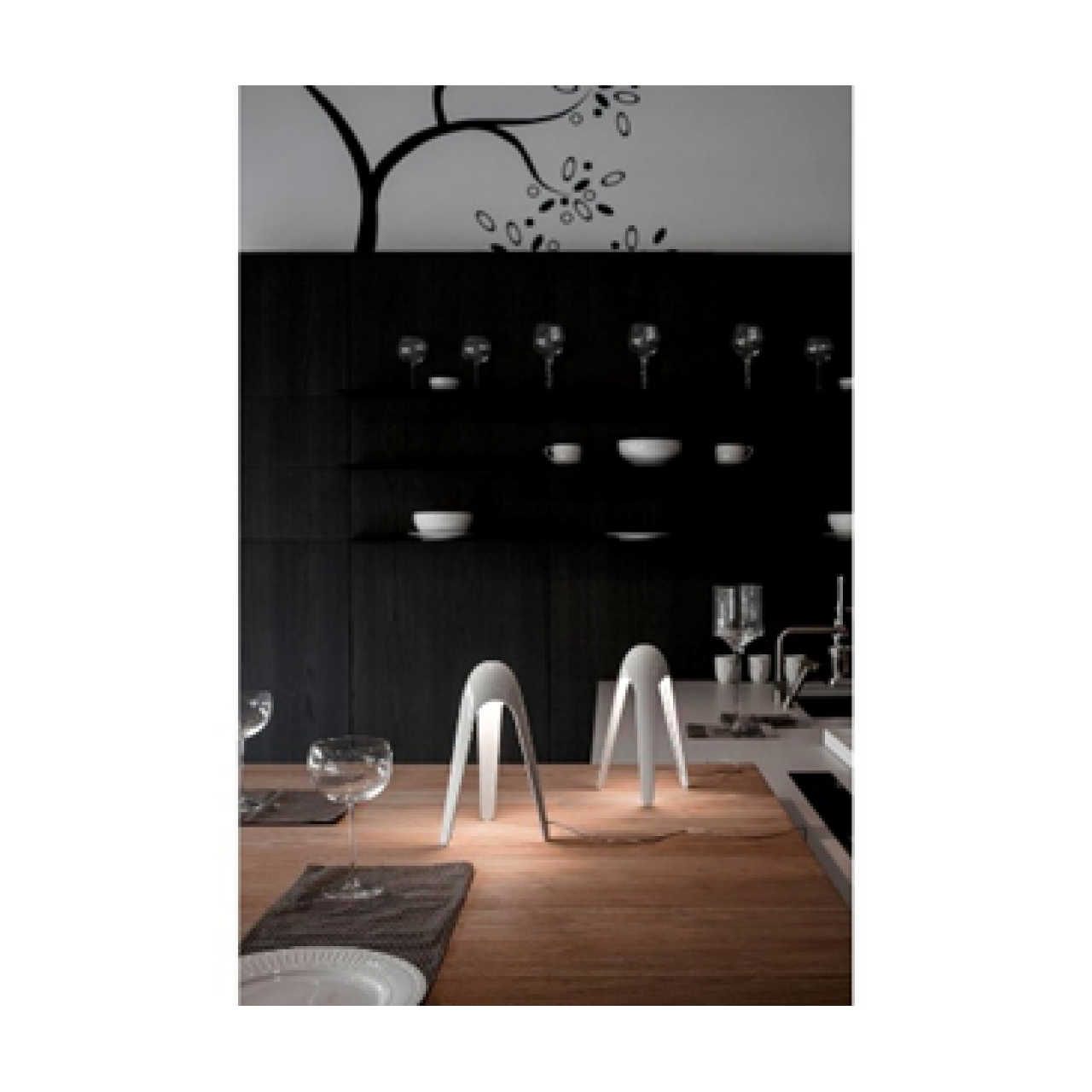 Cyborg Table Lamp by Karim Rashid | Martinelli Luce