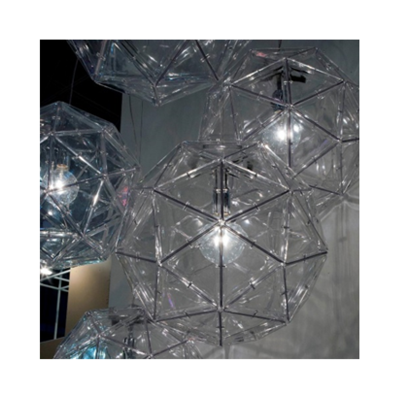 Poliedro Suspension Lamp Iconic Lighting Martinelli Luce