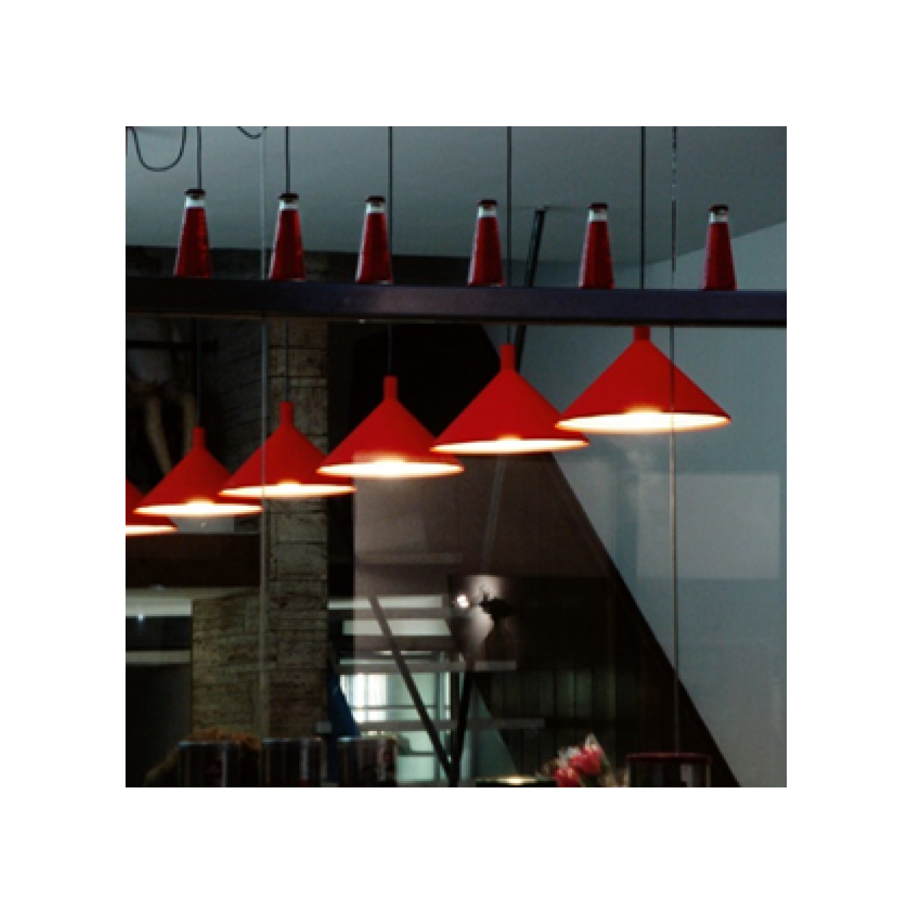 Cono Suspension Lamp Iconic Lighting Martinelli Luce