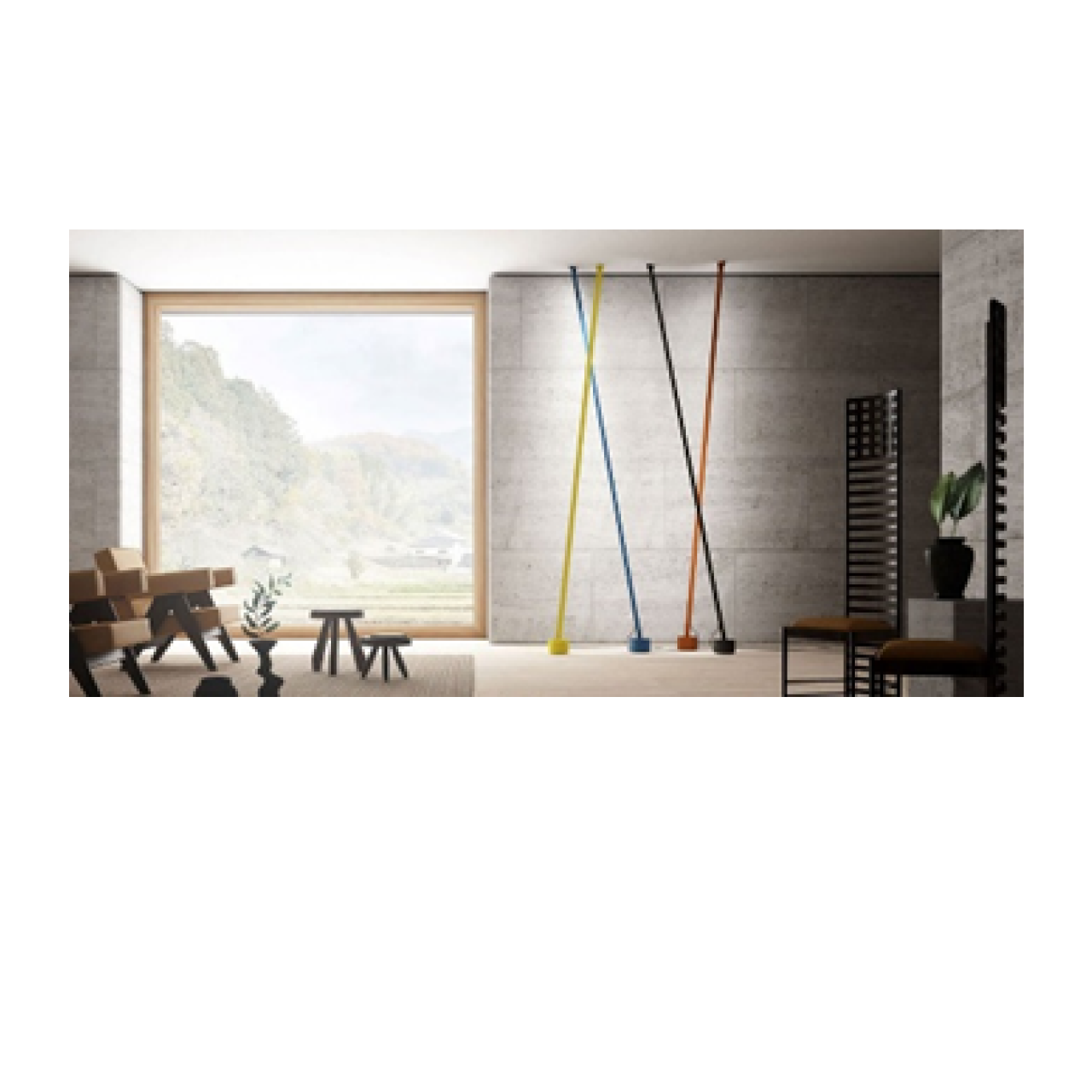 Elastica Floor Lamp Iconic Lighting Martinelli Luce