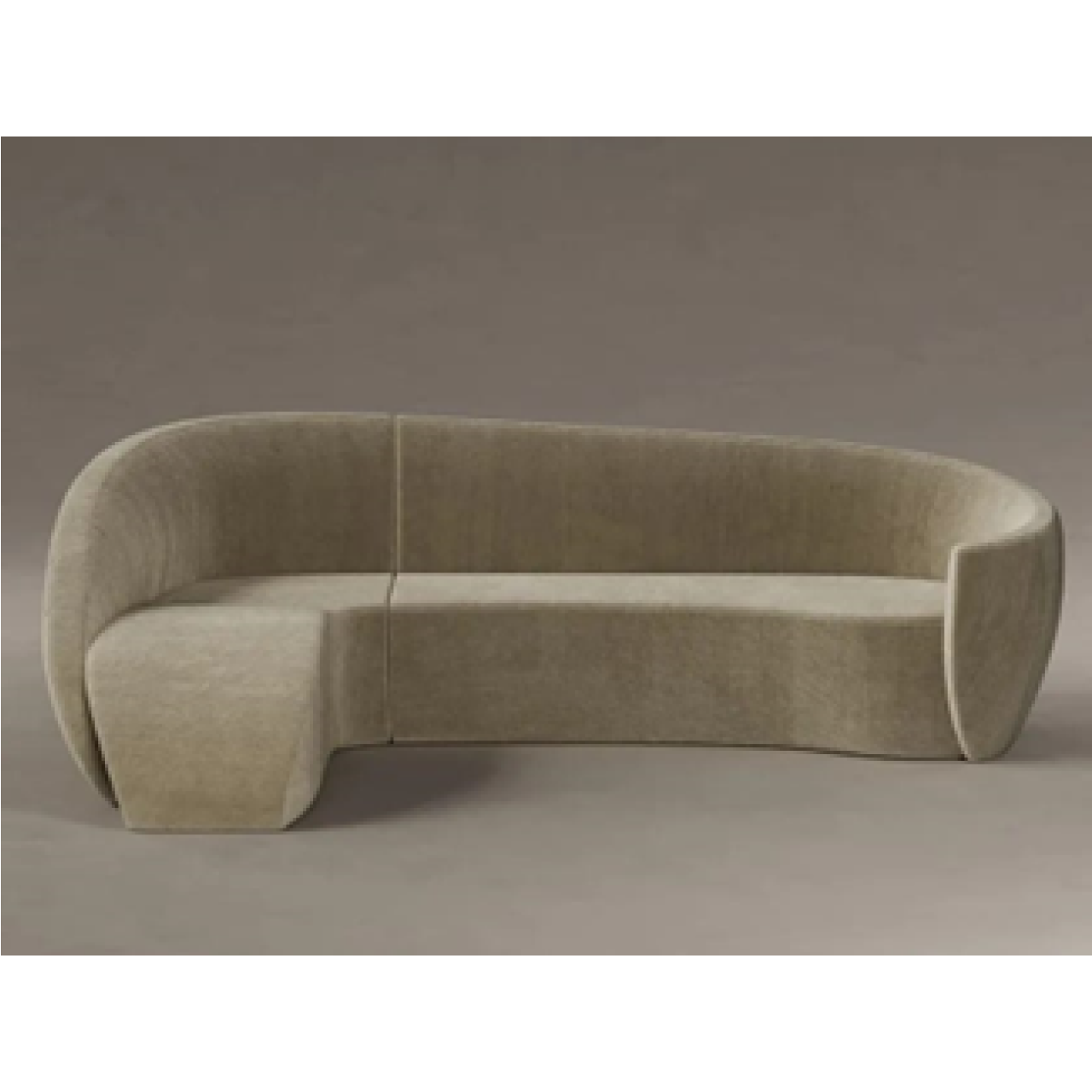 Beige corner sofa