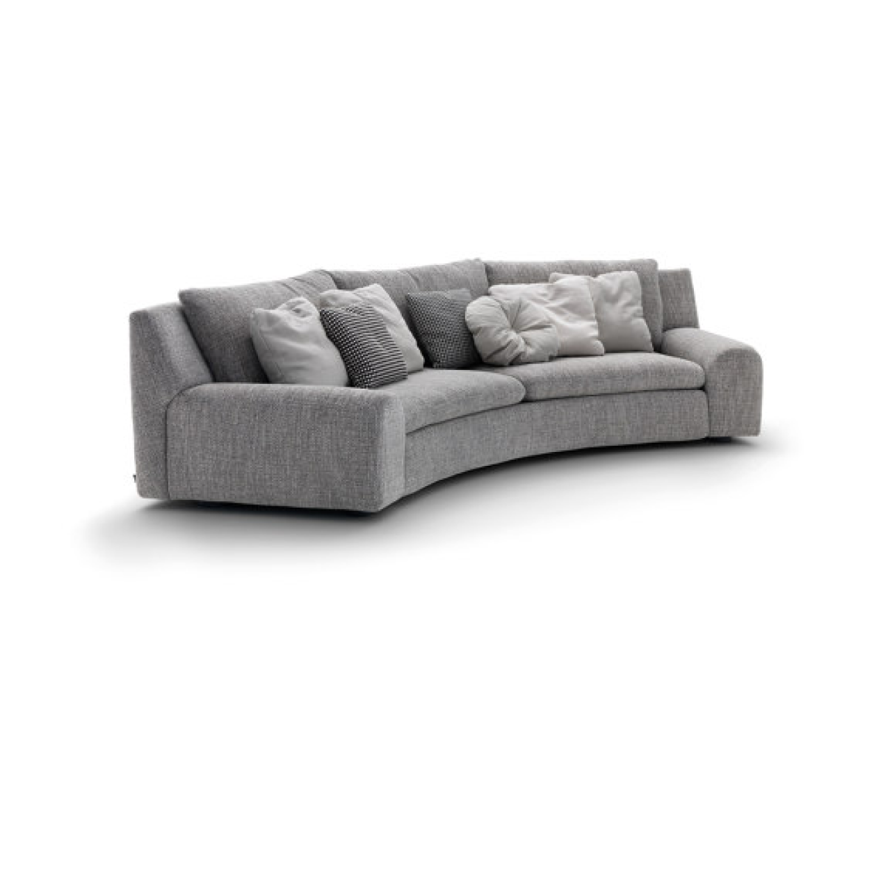 Ben Ben Curved Sofa | Designed by Cini Boeri | Arflex