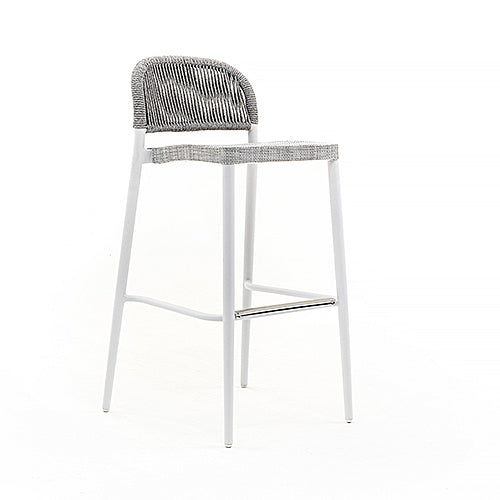 Clever Stackable Rope Barstool | Designed by R&S Varaschin | Set of 2 | Varaschin