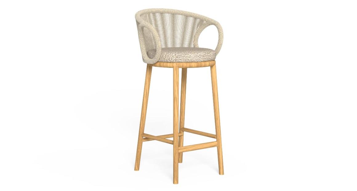 Karen Barstool with Armrest | Talenti Outdoor Living