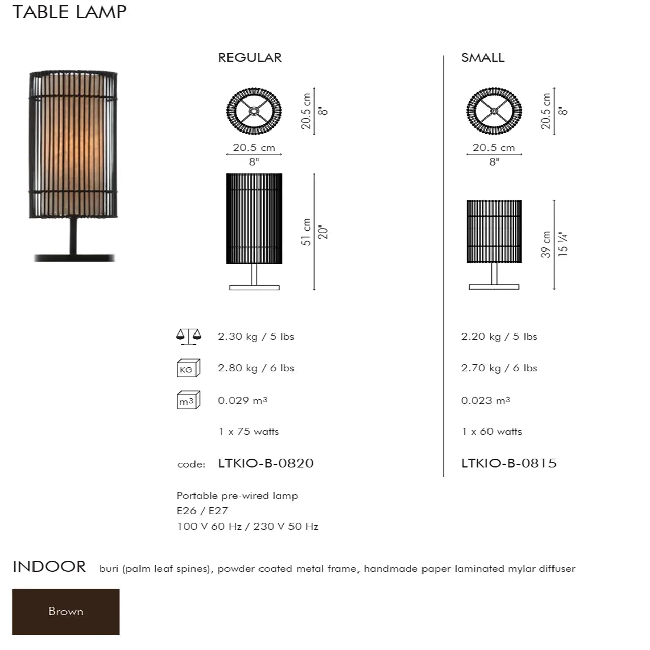KAI O Table Lamp | Indoor | Designed by Kenneth Cobonpue | Kenneth Cobonpue