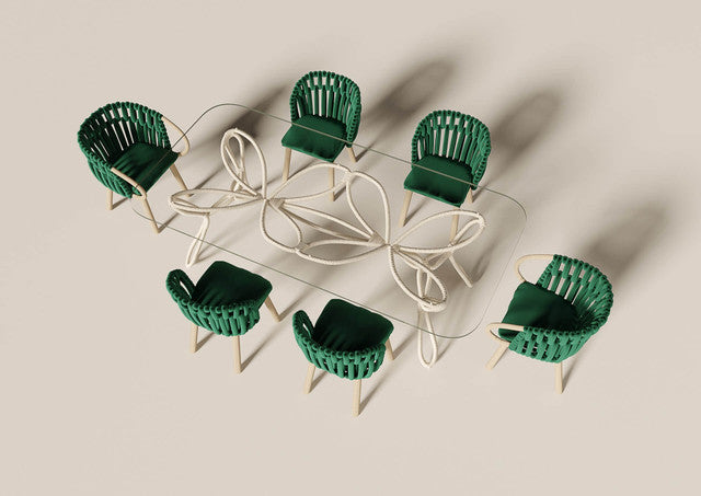 Corda Rectangular Dining Table | Kenneth Cobonque