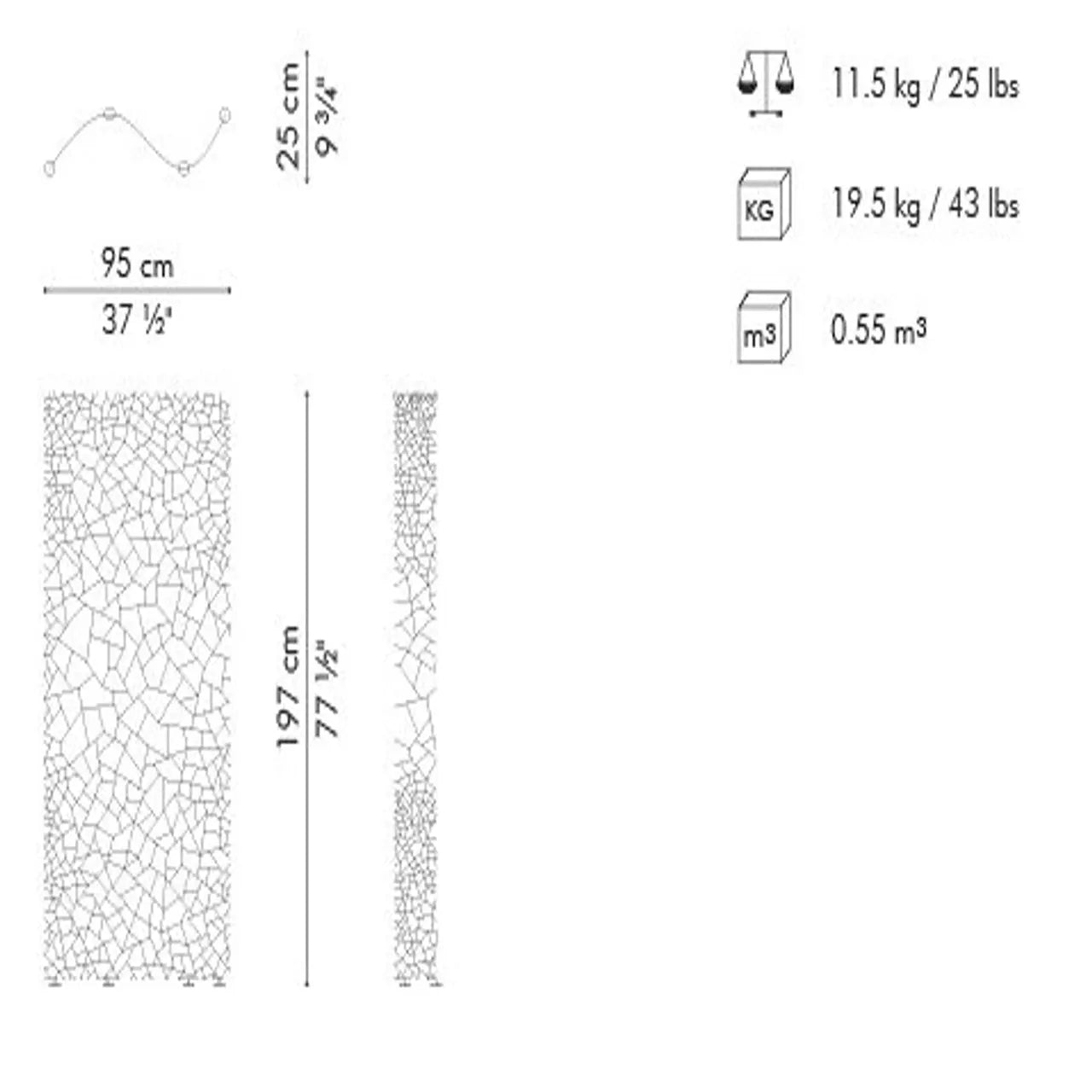 Kris Kros Screen | Kris Kros Collection | Kenneth Cobonpue