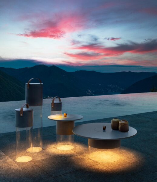 Kuka Coffee Table with Rechargeable Light | Talenti Outdoor Living