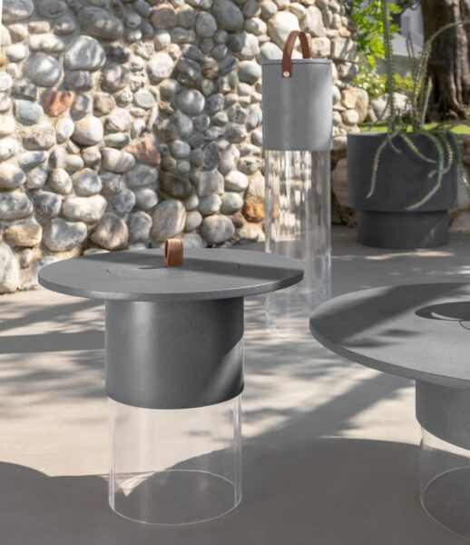 Kuka Coffee Table with Rechargeable Light | Talenti Outdoor Living