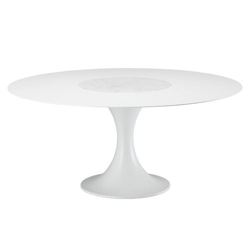 Manzù Round Turning Dining Table | Design Seating | Alias