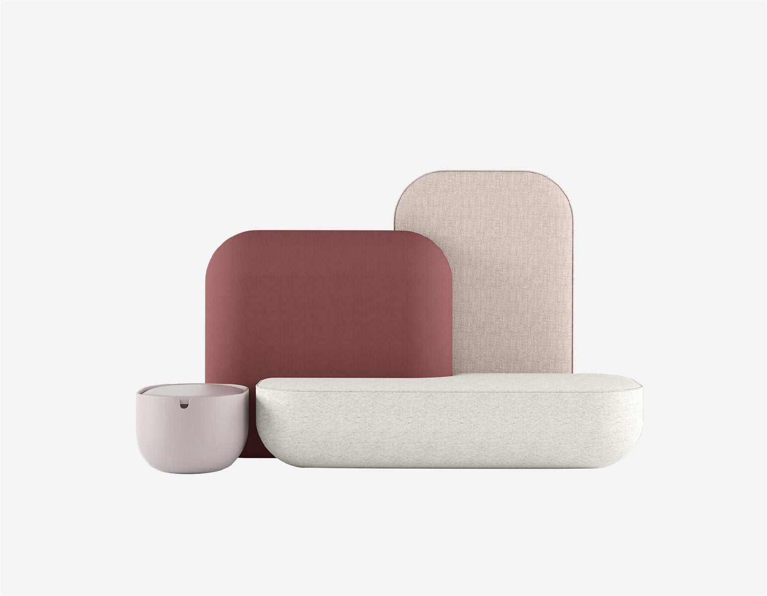 Okome O04 Seat Composition Sofa | Design Seating | Alias