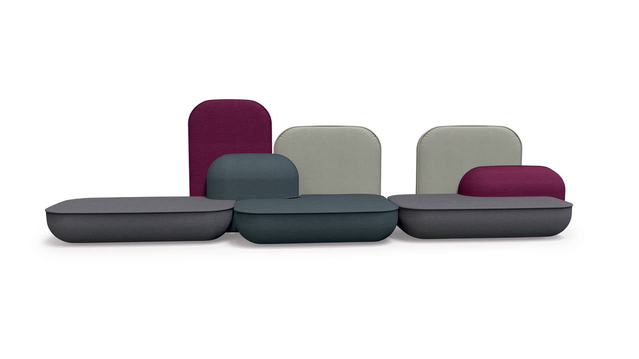Okome O02 Seat Composition Sofa | Design Seating | Alias