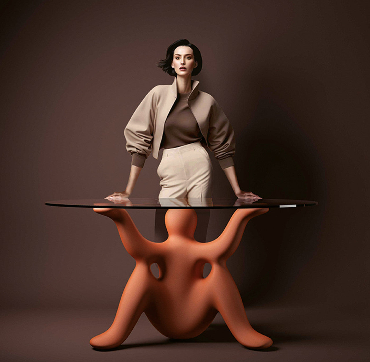 Philippe Strack design for Qeeboo Helpyourself dining table