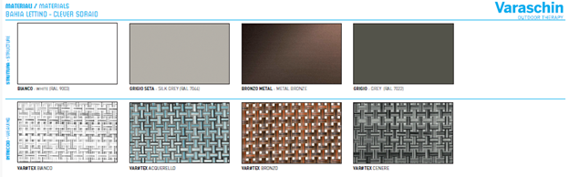 Bahia Stackable Recliner Sunlounger | De signed by Calvi Brambilla | Varaschin