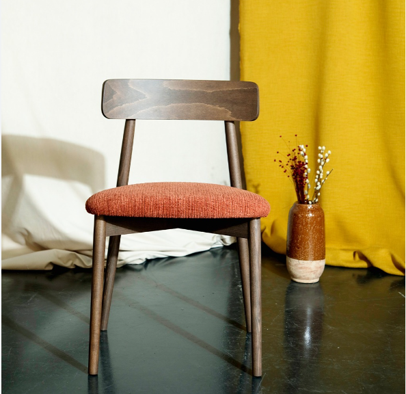 S Futura/I Stackable Dining Chair | Classic Contemporary Seating | Set of 2 | Modonutti