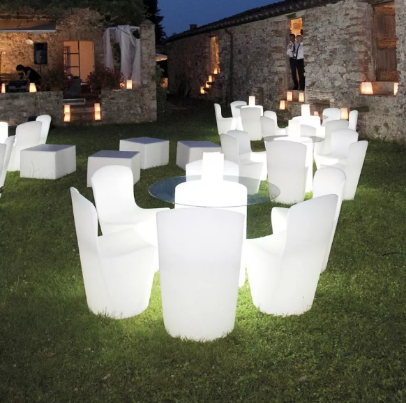 Zoe Dining Chair | Illuminated Furniture | Slide Design