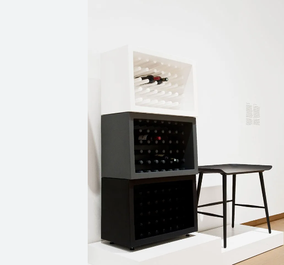 Bachus Rectangular Bottle Rack | Slide Design