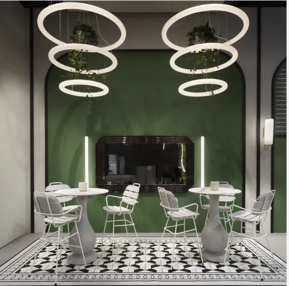 Ottocento UP High Table by Paola Navone | Slide Design