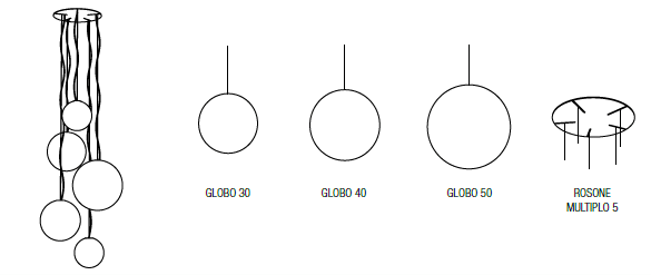 Globo Chandelier | Designed by Slide Studio | Slide Design