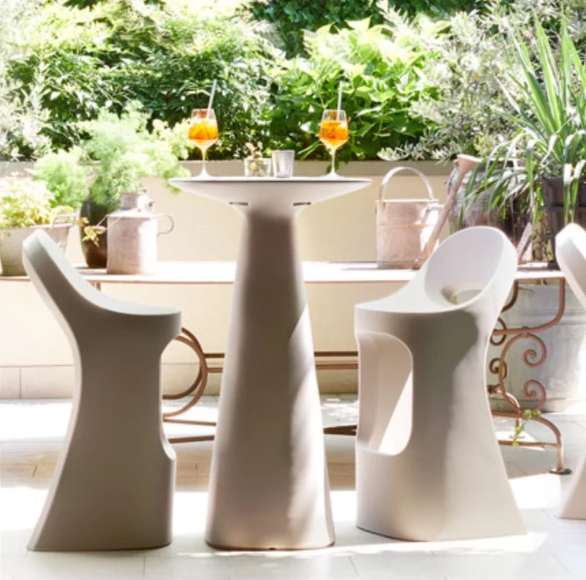 Amelie Sit UP High Stool by Italo Pertichini | Slide Design