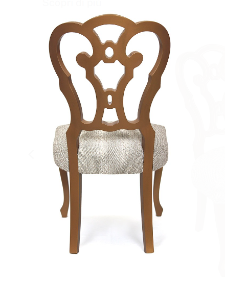 S Chandelier Dining Chair | Classic Contemporary Seating | Set of 2 | Modonutti