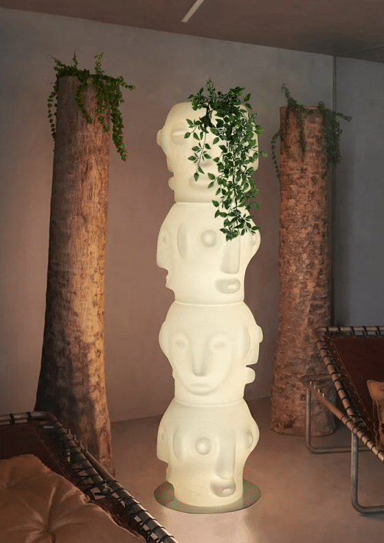 Threebù Totem Floor Lamp by Marcantonio | Slide Design