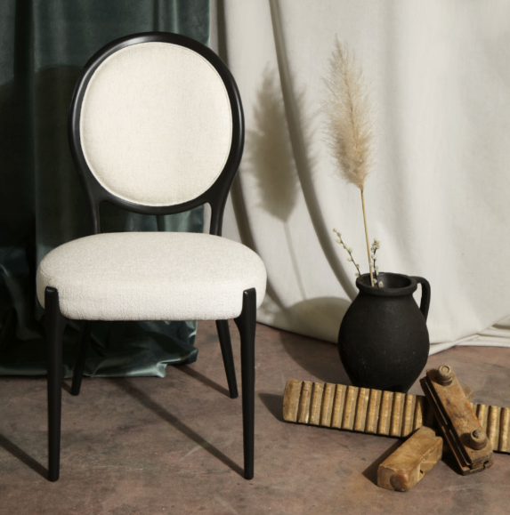 S Oval Dining Chair | Classic Contemporary Seating | Set of 2 | Modonutti