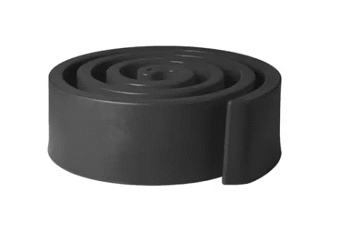 Summertime Round Pouf | Designed by Giò Colonna Romano | Slide Design