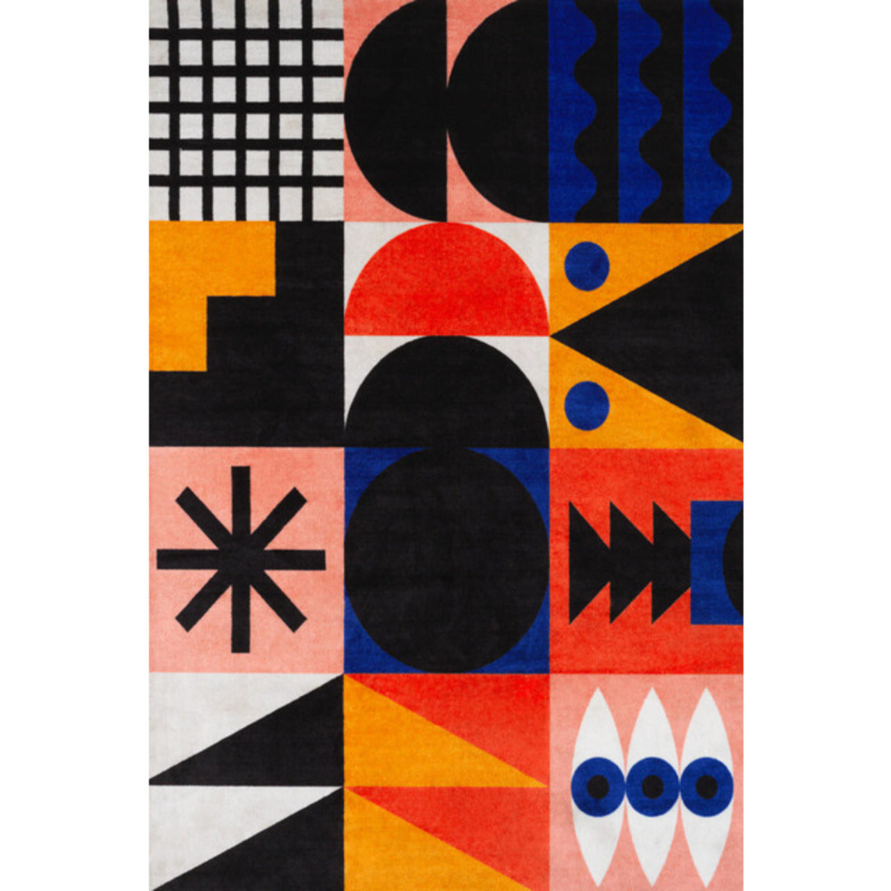 Carpet Oggian Composition 001 Rectangular | Designed by Marco Oggian | Qeeboo