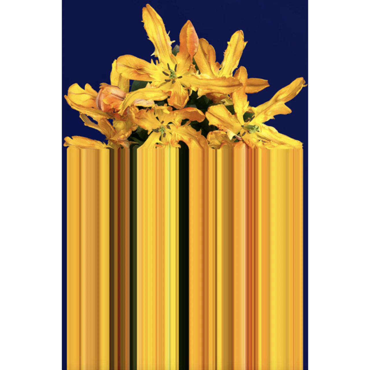 Carpet Glitch Yellow Rectangular | Designed by Richard Hutten | Qeeboo