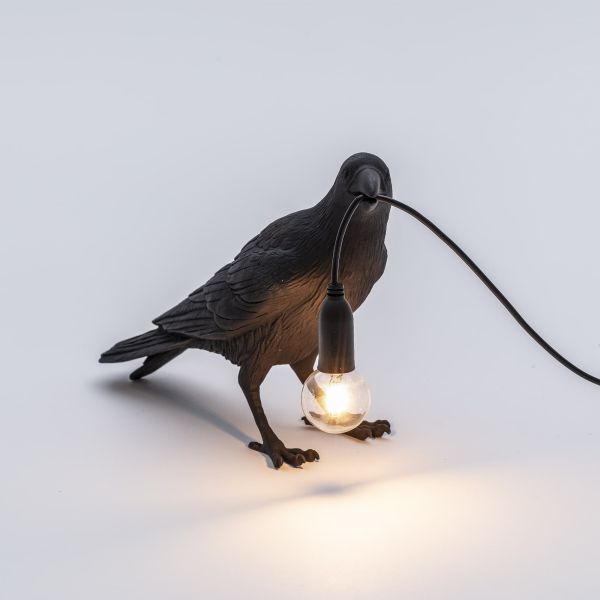 Bird Lamp Waiting Table Lamp | Designed by Marcantonio | Seletti