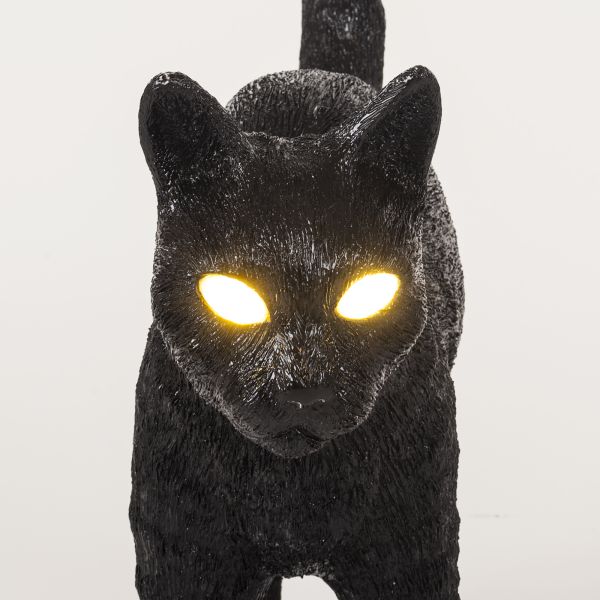 Jobbi The Cat Rechargeable Table Lamp | Designed by Studio Job | Seletti