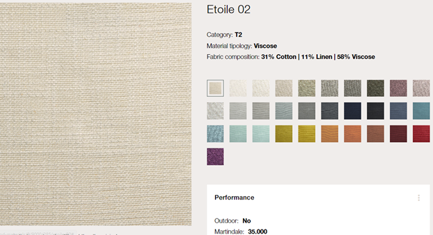 Etoile 02 fabric
