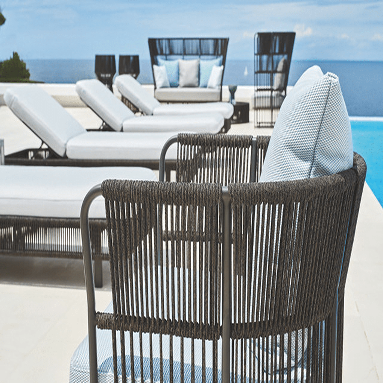 Tibidabo Armchair | Designed by Calvi Brambilla | Varaschin