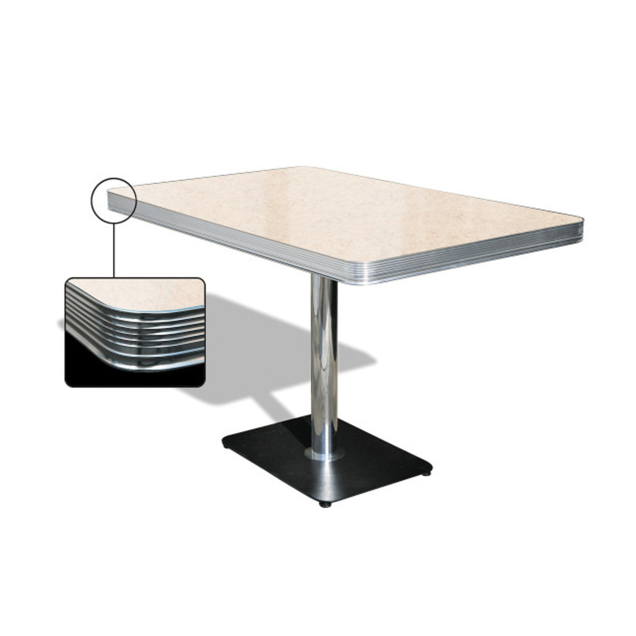 TO-22W Dining Table | Bel Air Retro Fifties Furniture