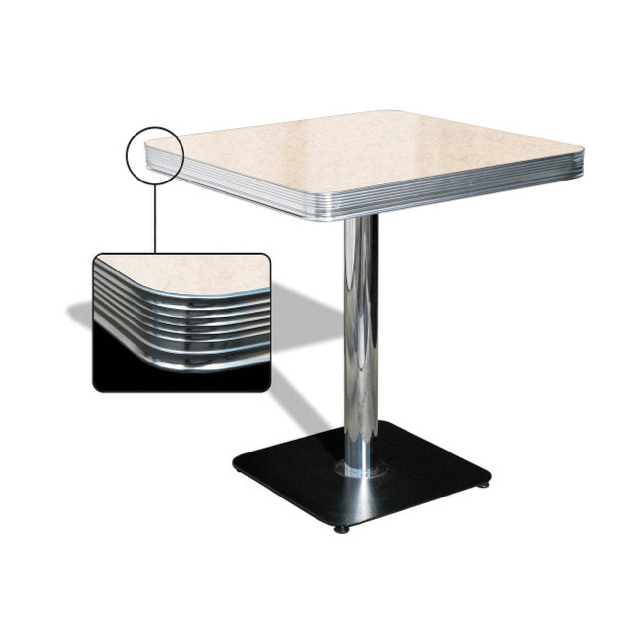 TO-23W Dining Table | Bel Air Retro Fifties Furniture
