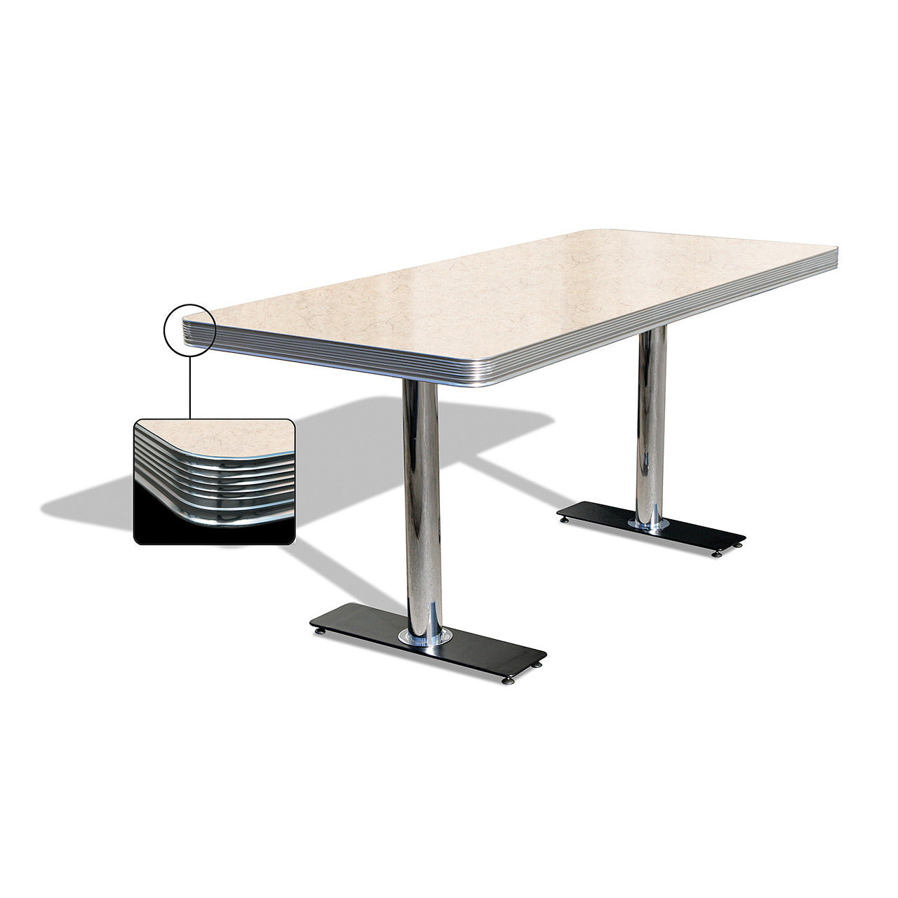 TO-29W Dining Table | Bel Air Retro Fifties Furniture