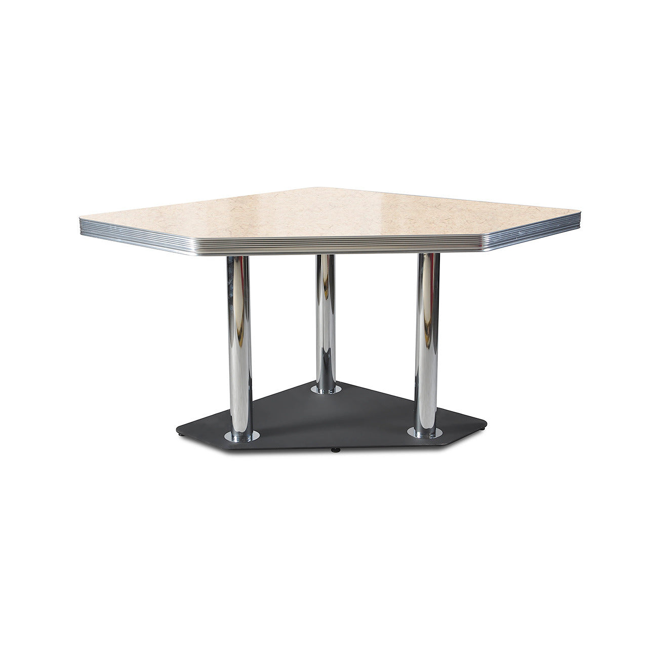 TO-30W Dining Corner Table | Bel Air Retro Fifties Furniture