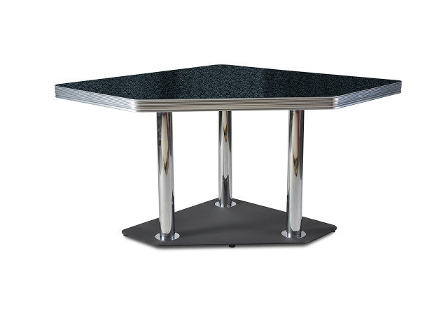 TO-30W Dining Corner Table | Bel Air Retro Fifties Furniture