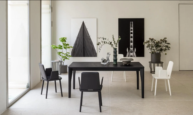 Tablet Dining Chair with Armrests | Luxury Furniture | Sipa