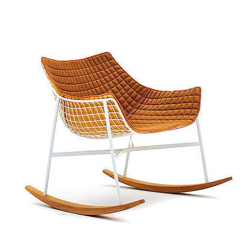 Summer Set Rocking Lounge chair | Designed by Christophe Pillet | Varaschin