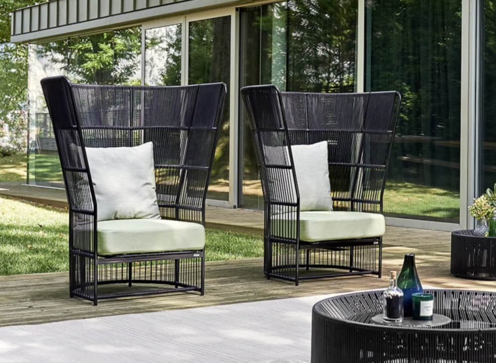 Tibidabo High Back Armchair | Designed by Calvi Brambilla | Varaschin