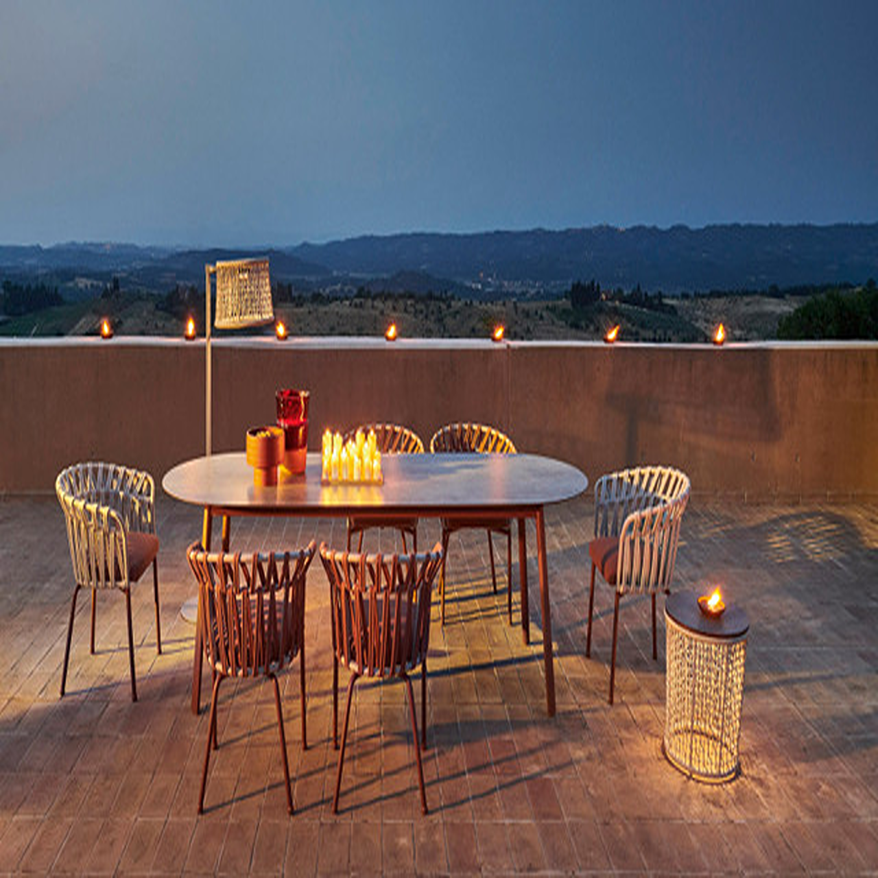 Emma Round Side Table | Designed by Monica Armani | Varaschin