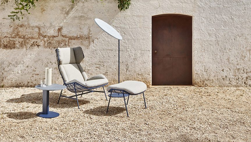 Summer Set Bergere Relax | Designed by Christophe Pillet | Varaschin