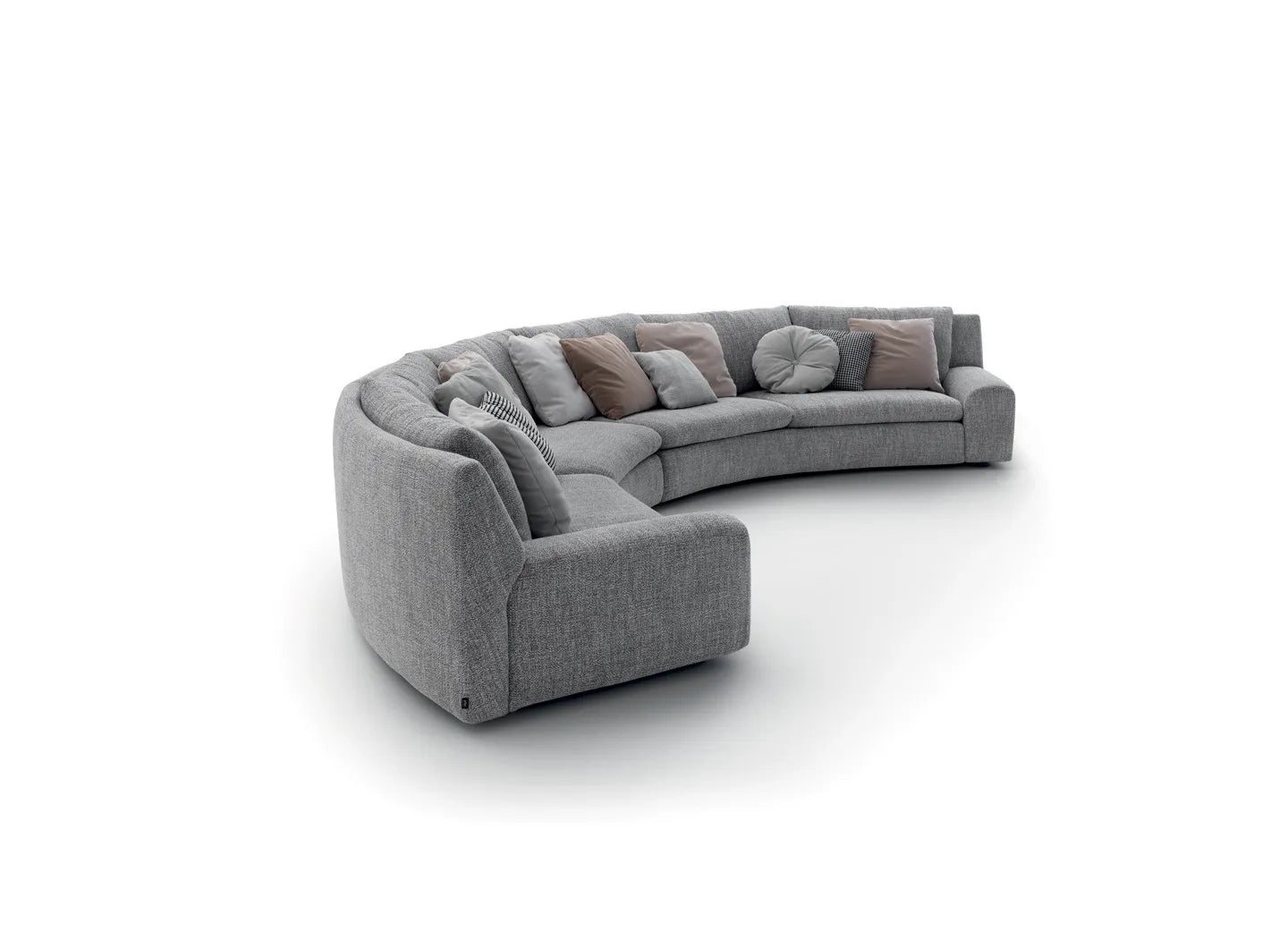 Ben Ben Curved Modular Sofa | Indoor | Designed by Cini Boeri | Arflex