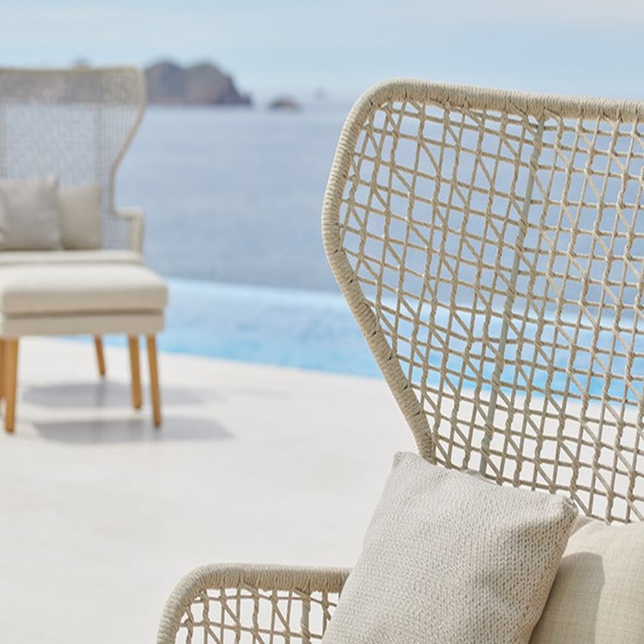 Emma Bergère Armchair | Designed by Monica Armani | Varaschin