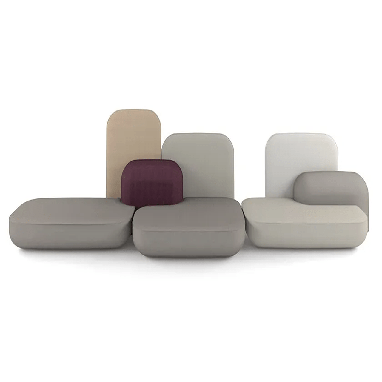 Okome 008 Sectional Modular Sofa | Design Seating | Alias