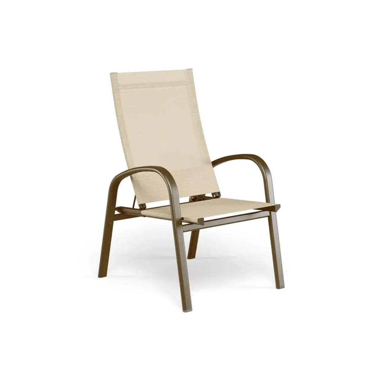 Holly Stackable Chair with Armrests | Set of 2 | EMU