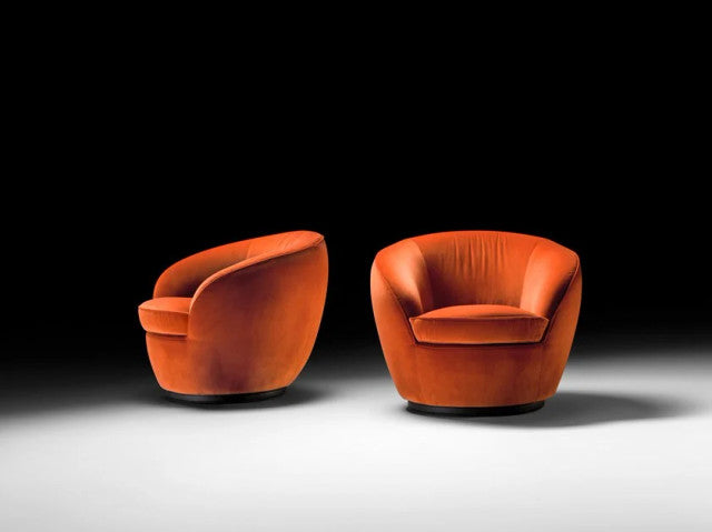 Giulia Swivel Armchair | Luxury Living | Black Tie